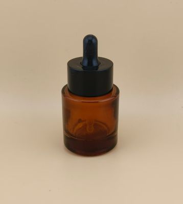 Νεαρό σχεδιασμό Καφέ μικρού γυαλιού μπουκάλι σταγονίδια για το πρόσωπο ουσία