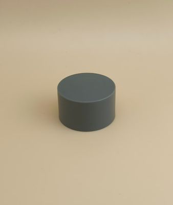 Γκρι πλαστικό ομαλό ματ κάλυμμα για μπουκάλια καλλυντικών