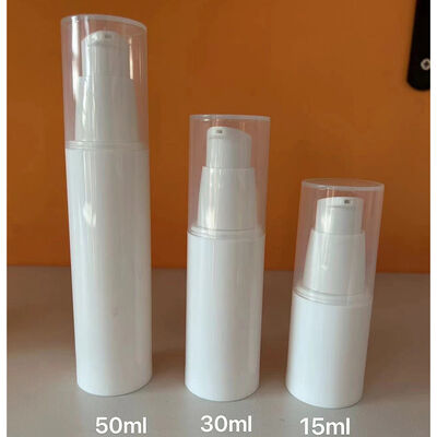 15ml 30ml 40ml 50ml Κοσμητικό Μπουκάλι Χωρίς Αέρα Κρέμα Σώματος Αερόστεγη Μπουκάλα Αντλίας Χωρίς Αέρα
