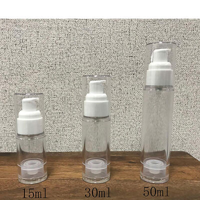 5ml 10ml 15ml Λευκό Ροζ Μπλε Μαύρο Αέρας Λοσιόν αντλία μπουκάλι PP Αέρας Κοσμητικά Ταξίδια πολυτελή Αέρας μπουκάλι