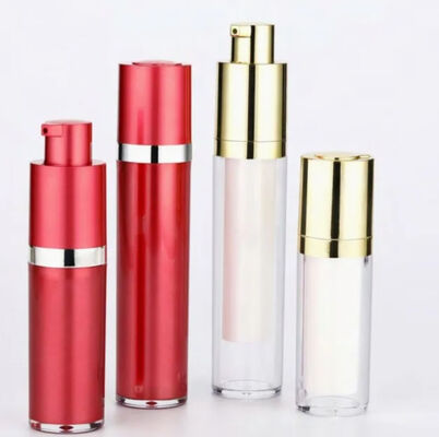 Plastic PP Empty Cosmetic Airless Pump Lotion μπουκάλι ορού K25-1 10ml 15ml