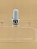 18mm 20mm Αλουμινίου γυαλί Dropper Πίεση αντλία Πίεση κουμπί με γυάλινη πιπέτα για μπουκάλι