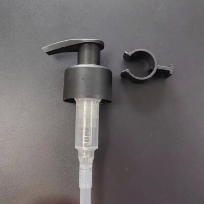 Νέο σχεδιασμό 24mm 28mm πλαστική αντλία λοσιόν με αριστερό-δεξιά κλειδαριά Twist Lotion αντλία με κλιπ