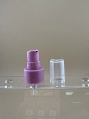 Αντλία θεραπείας λοσιόν με μισό καπάκι Purple Cosmetic Packaging 20/410 Cream Pump