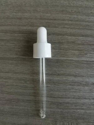 10ml 20ml 30ml 50ml Λευκό σταγονόμετρο με μακρύ σωλήνα για καλλυντικά λαδιού