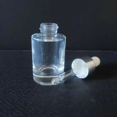 10 30 50 ml παγωμένο αιθέριο έλαιο γυάλινο σταγονίδια στρογγυλό μπουκάλι φθηνό επίπεδο μπουκάλι πετρελαίου στο απόθεμα