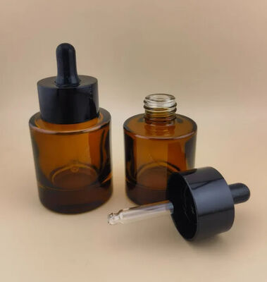 Eyedropper Bottle Glass Stock Essence Μπουκάλι Ξεχωριστό μπουκάλι λαδιού πορτοκαλί γυαλί