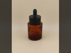 Νεαρό σχεδιασμό Καφέ μικρού γυαλιού μπουκάλι σταγονίδια για το πρόσωπο ουσία