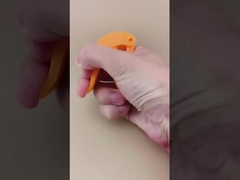 Πορτοκαλί πλαστικό ψεκαστήρα μικρής σκανδάλης K601-1 για κομμωτήριο