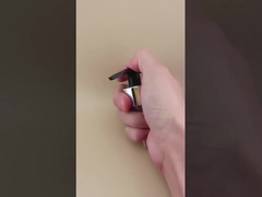 Μαύρη και ασημένια αντλία λοσιόν K204-3 για φροντίδα του δέρματος ISO9001/ISO14001 πιστοποιημένη