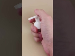 Προσαρμοσμένη αντλία λευκής λοσιόν φροντίδας δέρματος K204-3 με κλειδαριά αριστερά-δεξιά