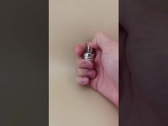 Προσαρμοσμένο Ασημένιο Αλουμίνιο κουμπί Fine Crimp Sprayer Screw K405-1 για Αρώματα