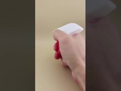 Πλαστική λευκή αντλία πυροδότησης ψεκαστήρα κόκκινο κουμπί K101-8 για τη χημική βιομηχανία