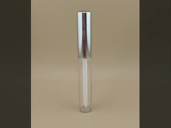 Νεαρή σχεδίαση Διαφανής συσκευασία με ασημένιο καπάκι για κραγιόν