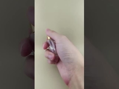 Προσαρμοσμένος διανομέας λοσιόν με σταγονόμετρο για ορό προσώπου με κίτρινο βιδωτό καπάκι και μικρό μέγεθος