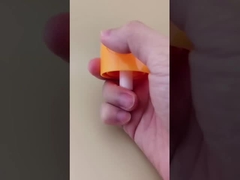 Απομάκρυνση μακιγιάζ για κορίτσια Πορτοκαλί αντλία νυχιών K801-2 με ελατήριο μέσα πλαστικό PP σκανδάλη CRC Possible