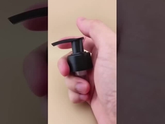 Αντλία λοσιόν Sand Black Screw Ribbed K201-9 για φιάλες περιποίησης δέρματος