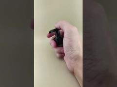 Μαύρη αντλία λοσιόν Αριστερό δεξί κλειδί K204-4 για φροντίδα του δέρματος