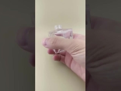 Τετράγωνο Λείο Διαφανές Γυάλινο Μπουκάλι για Άρωμα Αυτοκινήτου