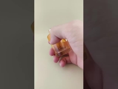 Νέο Σχεδιασμός Σταδιακής Αλλαγής Διαυγές Πορτοκαλί Λείο Γυάλινο Μπουκάλι K-GBL30 για Εμποτισμό Λοσιόν