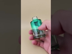 Νέο Σχεδιασμό Σταδιακή Αλλαγή Σκοτεινό Διαυγές Πράσινο Γλυκό Μπουκάλι Γυαλί για Essence