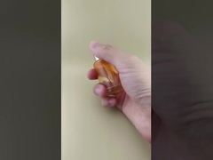 Νέο Σχεδιασμός Διαυγές Σταδιακή Αλλαγή Διαυγές Πορτοκαλί Λείο Μπουκάλι με Σταγονόμετρο K-GBL30 για Λοσιόν