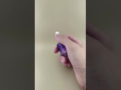 Νέο Σχεδιασμός Διαυγές Σταδιακή Αλλαγή Διαυγές Μωβ Λείο Μπουκάλι με Σταγονόμετρο K-GBL30 για Ουσία