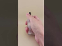 Νέο σχεδιασμό διαυγές ματ στρογγυλό μπουκάλι σταγονίδια για λοσιόν