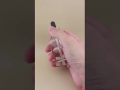 Νεαρό διαυγές ομαλό μικρό τετράγωνο μπουκάλι σταγονίδια για λοσιόν