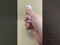 Λεπτός Σχεδιασμός Διαφανές Λείο Στρογγυλό Μακρύ Μπουκάλι Σταγονόμετρου Για Ουσία