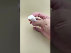 Λευκή μικρή ελλειπίδα ομαλή μαλακία χειλιών συσκευασία για κραγιόν