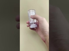 Διαφανής Μικρή Στρογγυλή Συσκευασία Λιπ μπαλμ για Κραγιόν