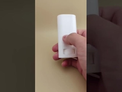 Λευκή, επίπεδη, ομαλή συσκευασία μαλακίας χειλιών για κραγιόν