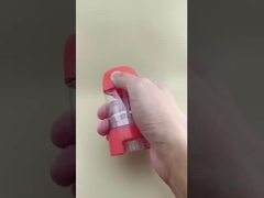 Διαυγή ομαλή συσκευασία με κόκκινο καπάκι 2316 για κραγιόν