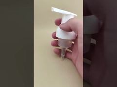 Νεαρή σχεδίαση λευκής πλαστικής αντλίας αφρού για μπουκάλια σαμπουάν