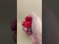 Νεαρή σχεδίαση κόκκινης πλαστικής αντλίας αφρού για μπουκάλια σαμπουάν