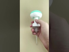 Ωραίο σχεδιασμό Cyan πλαστική ανθοειδής αντλία αφρού για τα μπουκάλια απολυμαντικού χεριών για παιδιά