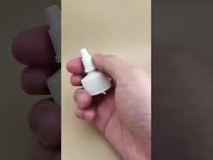 Λευκό Πλαστικό Ριγωτό Καπάκι Ζελέ για Μπουκάλια Χρωμάτων