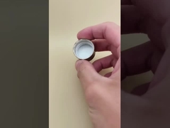 Γυροειδή πλαστικό ξύλο ομαλό καπάκι για μπουκάλια καλλυντικών