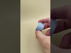 Γκριζομπλέ Πλαστικό Στρογγυλό Λείο Ματ Καπάκι για Φιάλες Καλλυντικών