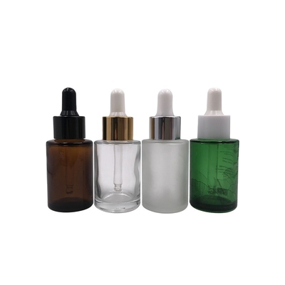 Η Amber πάγωσε 1 Oz Dropper ουσιαστικού πετρελαίου για πολλές χρήσεις ανθεκτικό μπουκαλιών K1009