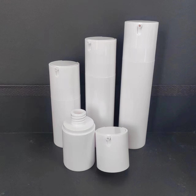 Διάμετρος 41mm φιάλη αντλίας χωρίς αέρα AS / PP Βιδωτή στεγανοποίηση φιάλης διανομέα αέρα χωρίς αέρα