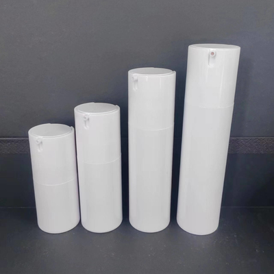 Διάμετρος 41mm φιάλη αντλίας χωρίς αέρα AS / PP Βιδωτή στεγανοποίηση φιάλης διανομέα αέρα χωρίς αέρα