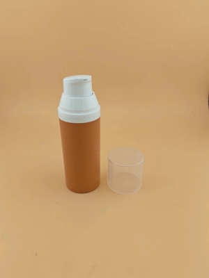 15 ml 30 ml 50 ml πλαστική καθαρή αντλία χωρίς αέρα καλλυντικό μπουκάλι για συσκευασία καλλυντικών