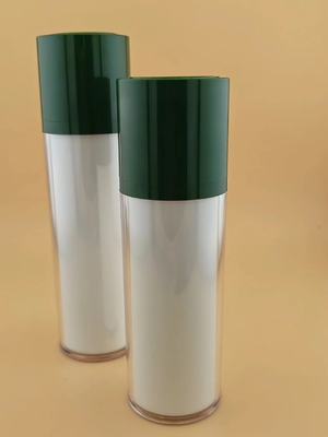 80 ml 100 ml Essence Cream Airless Lotion Στρογγυλό μπουκάλι για προσαρμογή
