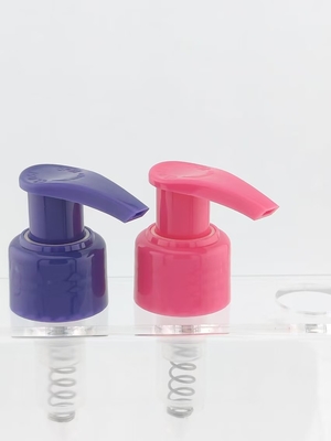 Pp Χρωματιστή Custom Luxury Dispenser Lotion Pump Για Σαμπουάν Πλύσης Σώματος