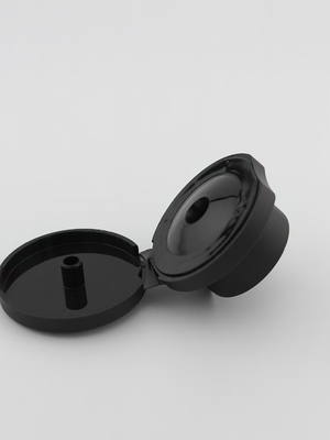 Μαύρο 24 χιλιοστών Flip Lid 24-410 πλαστικό Flip Top Cap για μπουκάλι διανομής