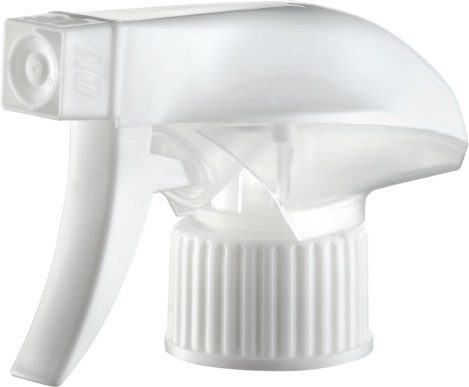 Διαυγές λευκό χρώμα Trigger Pump Sprayer K101-14 Σφουγγαριστικό Trigger για κομμωτήριο