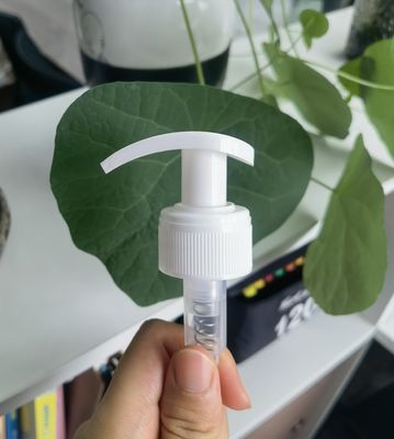 Αντλία λοσιόν 316SS Spring Λευκό Σώμα Αντλίας Λοσιόν Διανομέα Λαιμός 24 / 28 Ρυθμός Εκροής K202-5