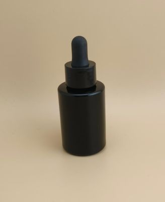 Νέο Σχέδιο Μαύρο Λείο Στρογγυλό Μπουκάλι Dropper K-GBL30 Για Ουσία